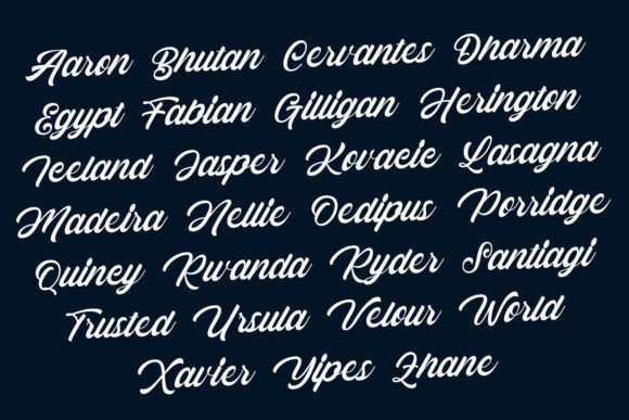 Brader Font - Preview 2