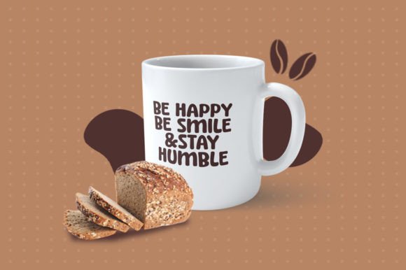 Bread Coffee Font - Preview 1