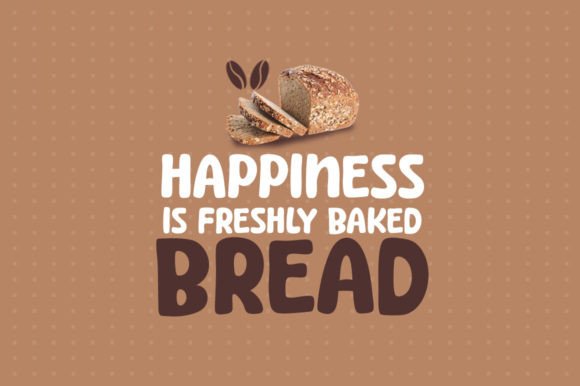 Bread Coffee Font - Preview 2