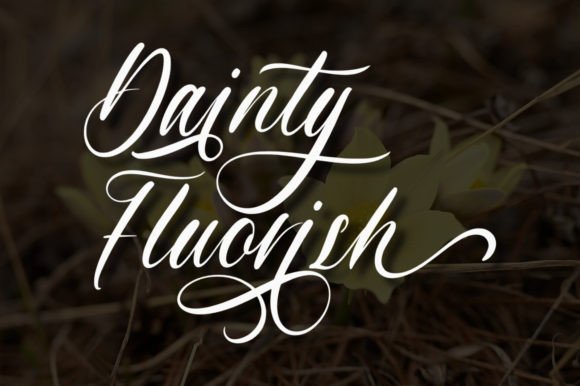 Freehand Flair Font - Preview 6