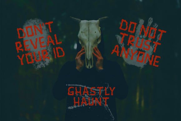 Ghastly Haunt Font - Preview 1