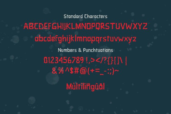 Ghastly Haunt Font - Preview 4