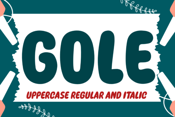 Gole Font - Preview 1
