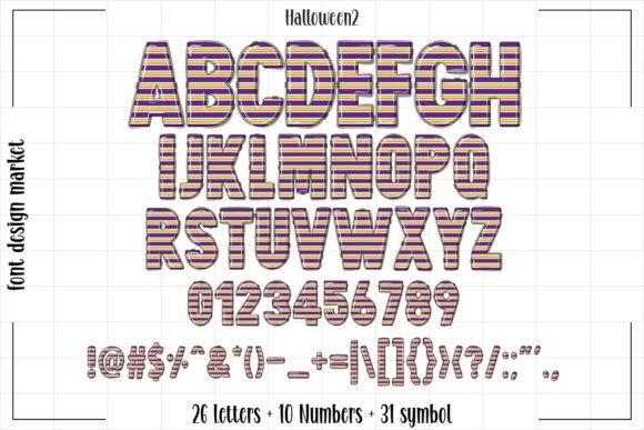 Halloween Font - Preview 4