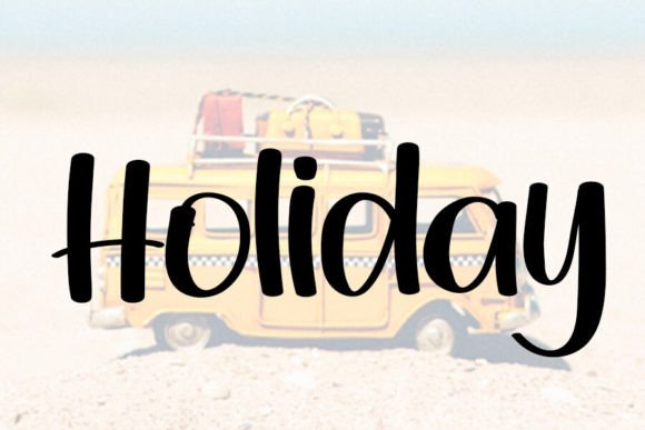 Happy Sunday Font - Preview 3