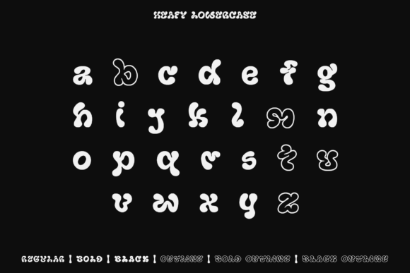 Heafy Groovy Font - Preview 5