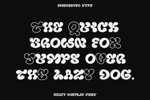 Heafy Groovy Font - Preview 6