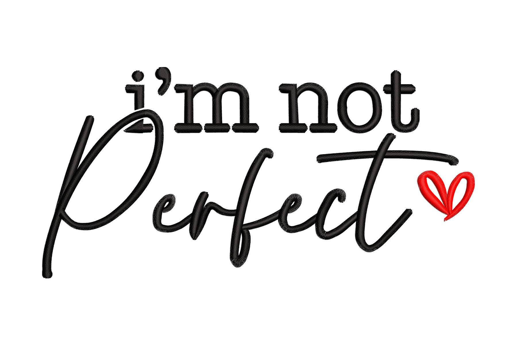 I'm Not Perfect