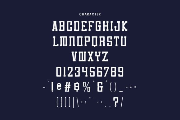 Kick Line Font PNG with transparent background - Preview 6