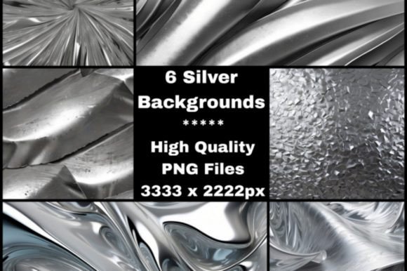 Silver Metallic Backgrounds