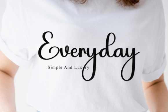 Smothing Font PNG with transparent background - Preview 2