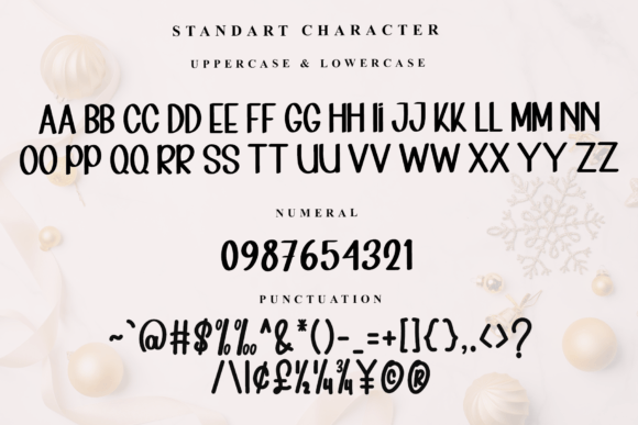 Christmas Font - Preview 4