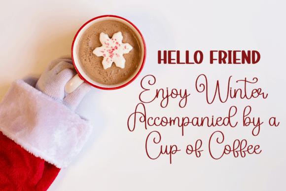 Christmas Font - Preview 3