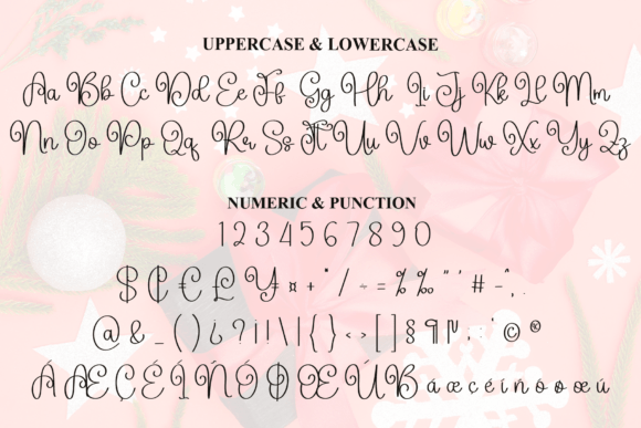 Christmas Font - Preview 4