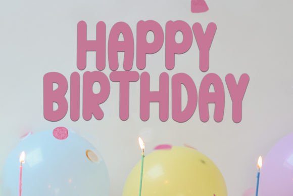 Chuby Font - Preview 2