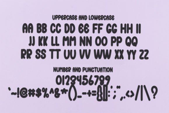 Chuby Font - Preview 4
