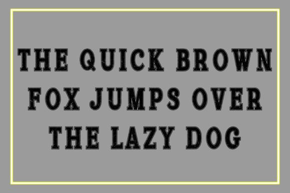 College Retro Grunge Font - Preview 1