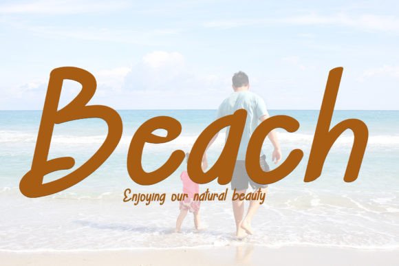 Cute Rainbow Font - Preview 4