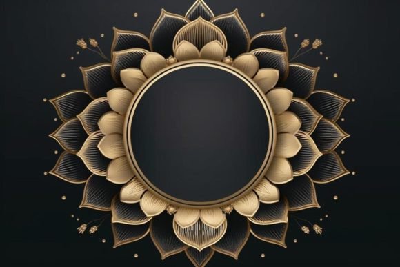 Esoteric art illustration Mandala art