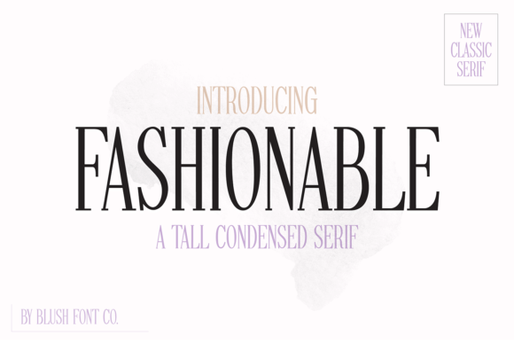 Fashionable Fonts