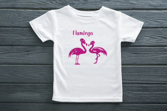 Flamingo Christmas Font PNG with transparent background - Preview 4