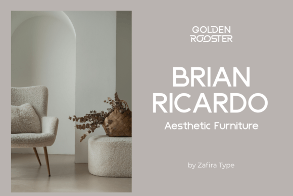 Golden Rooster Font - Preview 2