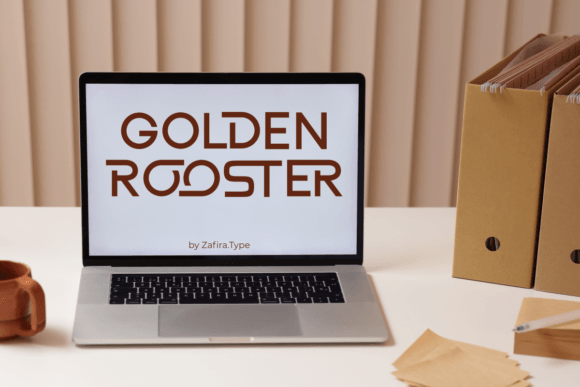 Golden Rooster Font - Preview 5