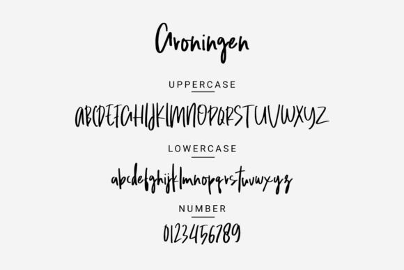 Groningen Font - Preview 2