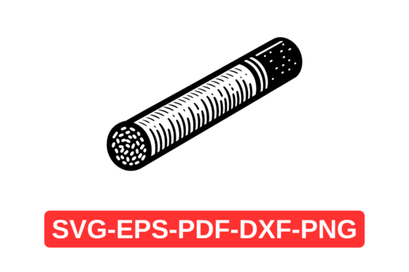 cigarette svg Smoking aesthetic icon in PNG, 32 Cigarette Svg Designs &