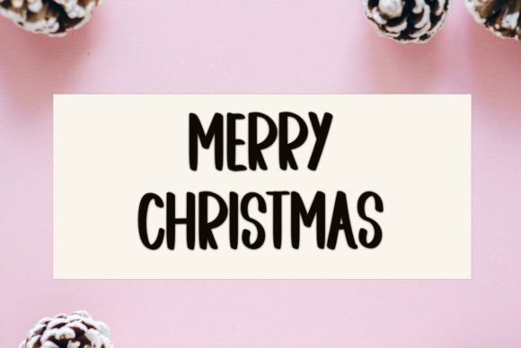 Kinder Christmas Font - Preview 1
