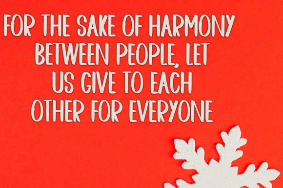 Kinder Christmas Font - Preview 2