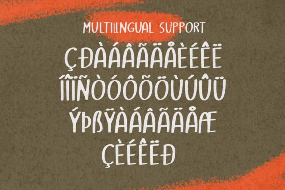 Nerdyon Kalimbon Font PNG with transparent background - Preview 3