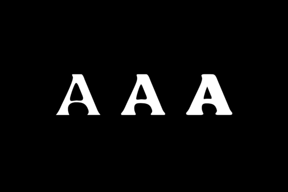 Nouveaux Font font preview - 5