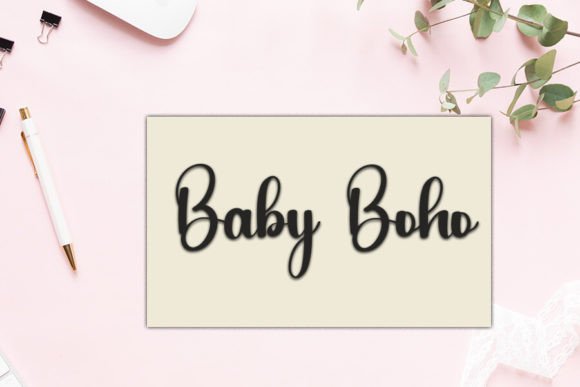 Product Sample Font PNG with transparent background - Preview 1