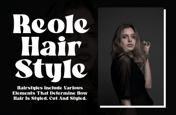 Recion Font font preview - 3