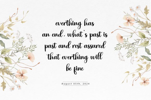 Abigail Script Font - Preview 6
