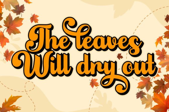 Autumn Time Font - Preview 2