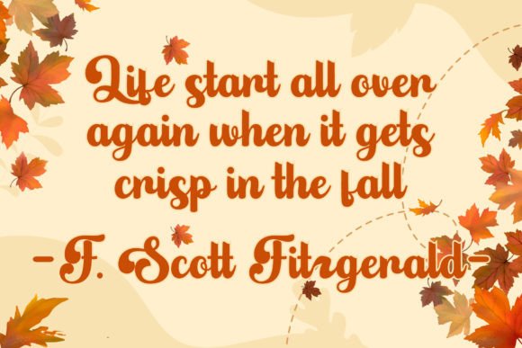 Autumn Time Font - Preview 5