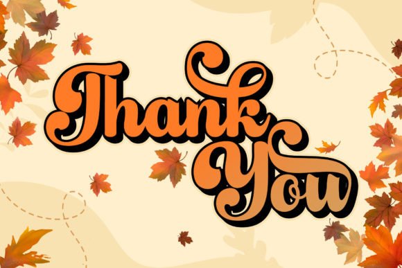 Autumn Time Font - Preview 6