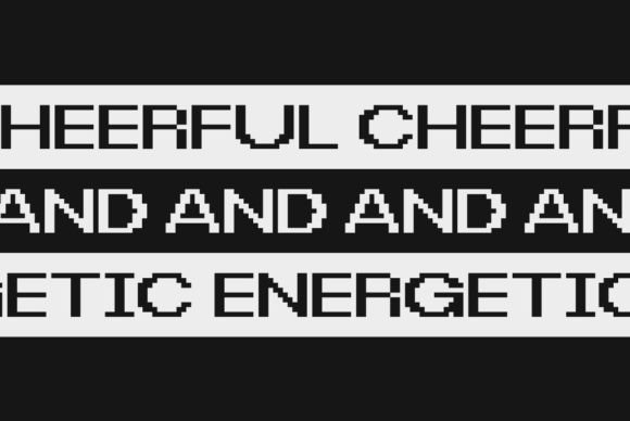 Bitpop Font - Preview 5
