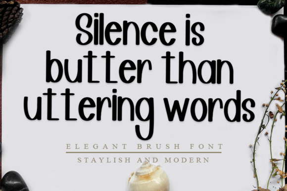 Black Vintage Font - Preview 2