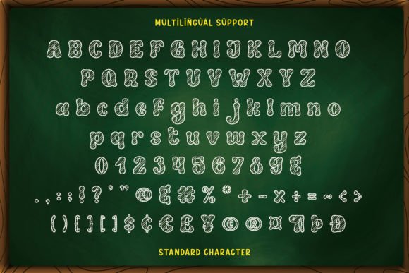 Chalkboard Font - Preview 5