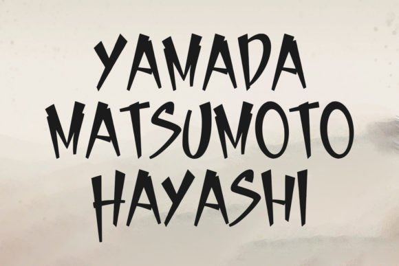 Fushijin Font - Preview 2