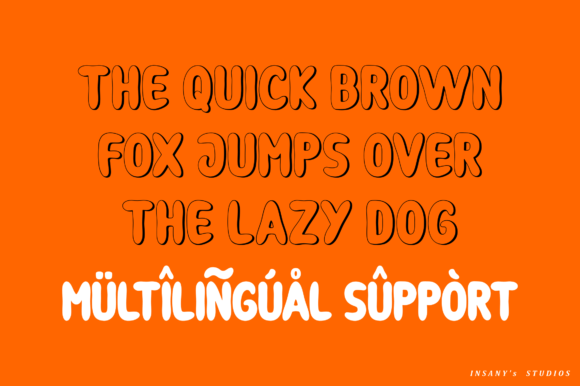 Horla Font PNG with transparent background - Preview 3