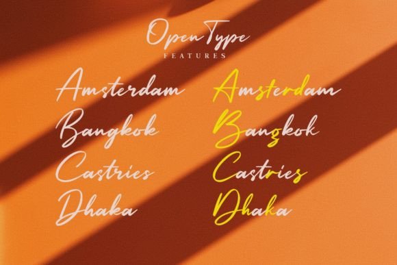 Kaystone Font PNG with transparent background - Preview 3