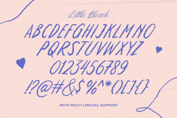 Little Bleach Font font preview - 5