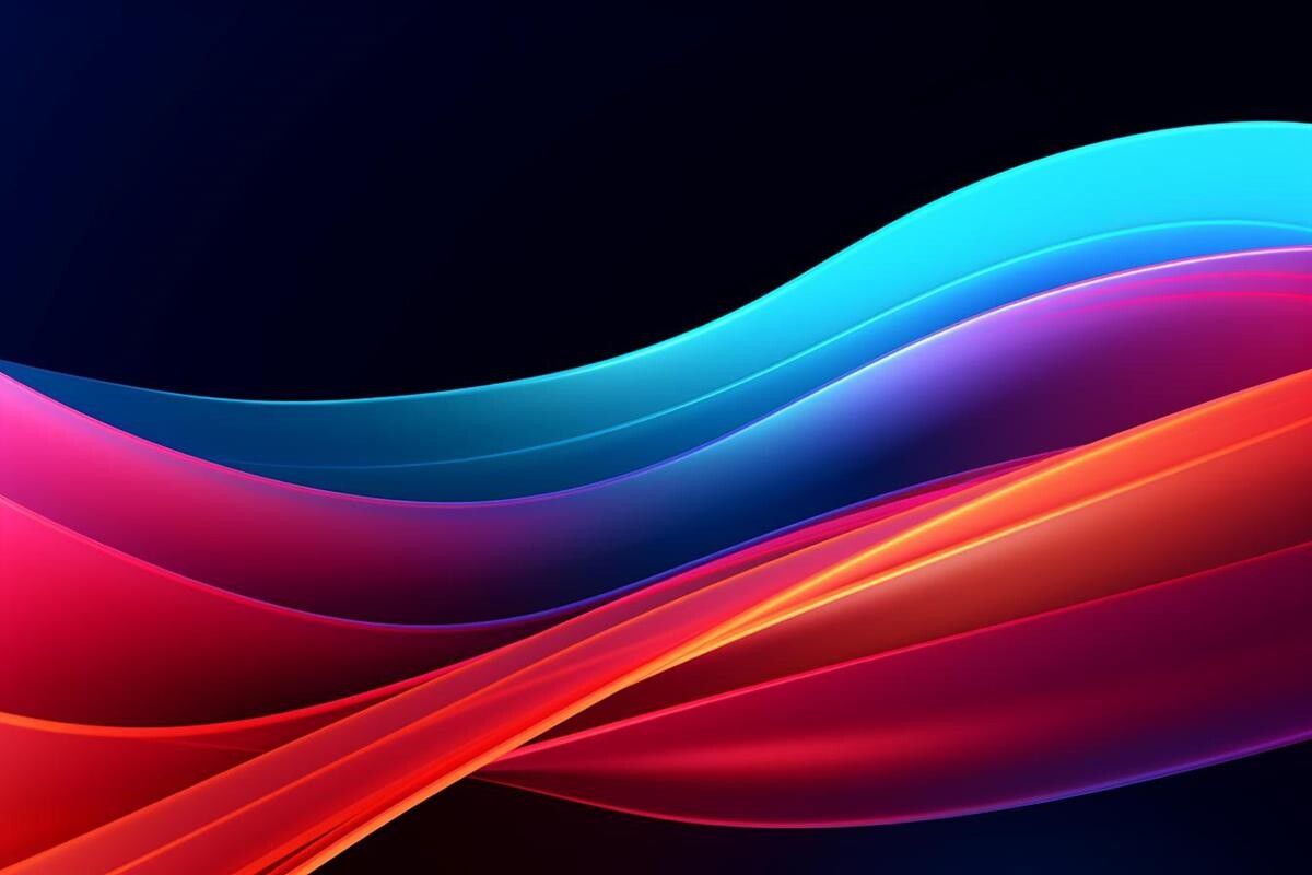 Ruby Rippie Ruby Ripple: a Delicate Red Wave Graphic by Ranya Art Studio · Creative ...