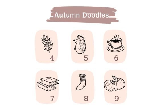 Autumn Doodles Font - Preview 3