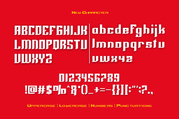 Beanthor Font - Preview 3