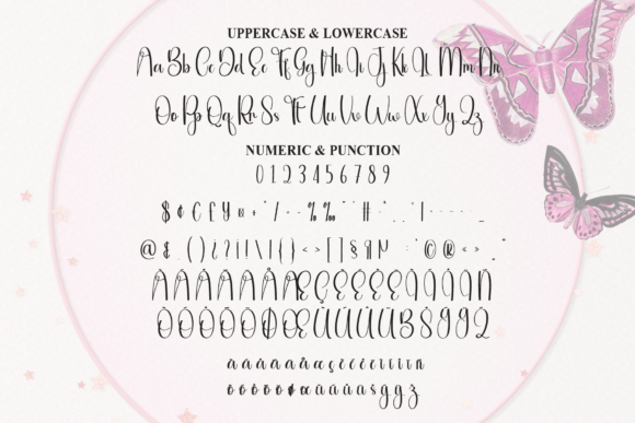 Butterfly Font - Preview 6